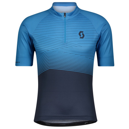 Herren Radtrikot Scott M's Endurance 20 s/sl (2021) blau/schwarz AtlanticBlue/MidnihtBlue