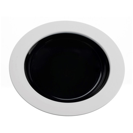Teller Omada Eat Pop Soup plate 23,5 x 4,5 schwarz Nero