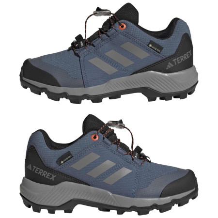 Kinderschuhe mit Membran Adidas Terrex Gtx K Blue