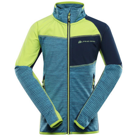 Kinder-Sweatshirt Alpine Pro Onneco 2 Dětská Mikina blau/gelb moonlit ocean