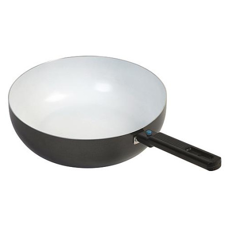 Pfanne Bo-Camp Sprint Eco Wok 24 schwarz/weiß Black/White