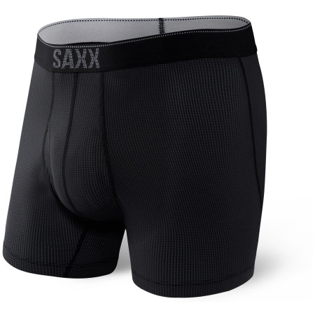 Boxershorts Saxx Quest Boxer Brief Fly schwarz BlackIi