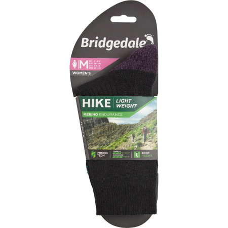 Damensocken Bridgedale Hike LW MP Boot