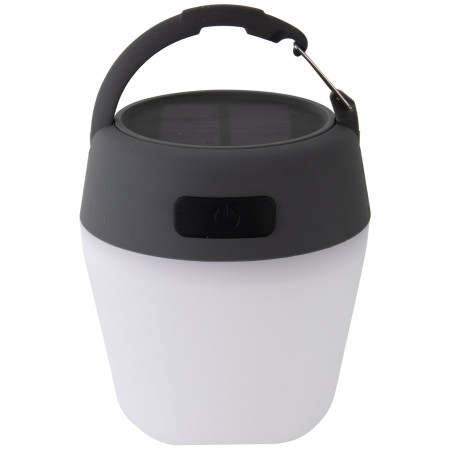 Solarlampe Bo-Camp Wega Solar Powerbank schwarz/grau White/Grey/Black