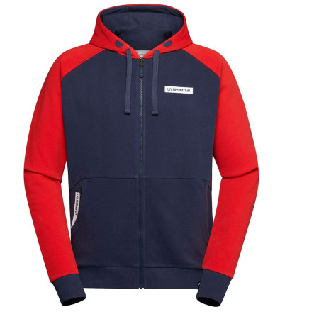Herren-Sweatshirt La Sportiva Kaos Hoody M blau/rot Night Sky/Mountain Red