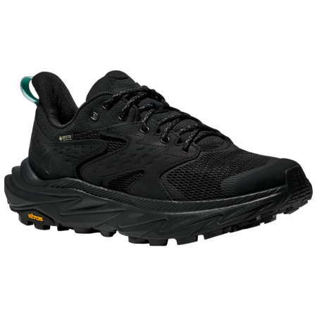Damen Wanderschuhe Hoka Anacapa 2 Low GTX (2023) schwarz Black / Black
