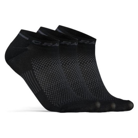 Socken Craft Core Dry Shaftless 3-Pack schwarz Black