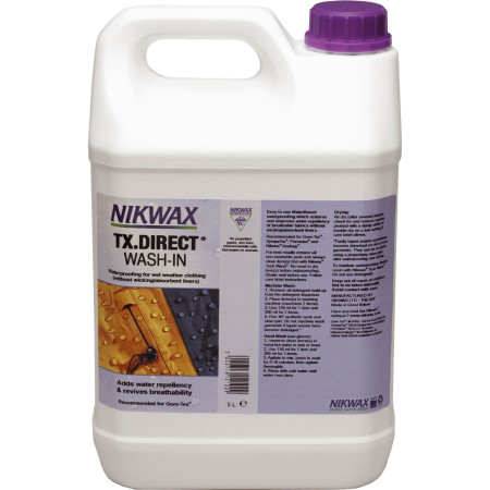 Imprägnierung für Textilien Nikwax TX.Direct Wash-in 5 000 ml