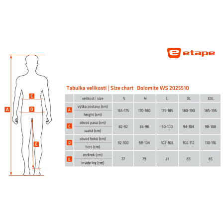 Herrenhose Etape Dolomite 2.0