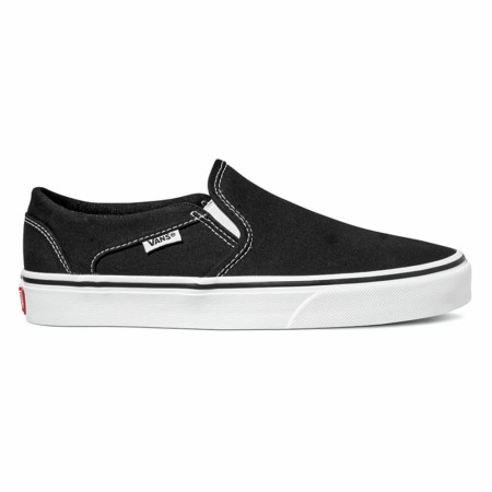 Damenschuhe Vans Wm Asher (canvas) schwarz (Canvas) Black/White
