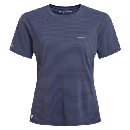 Damen-Funktionsshirt Craghoppers NosiLIfe SolarShield+ SS T-Shirt dunkelgrau Anthracite