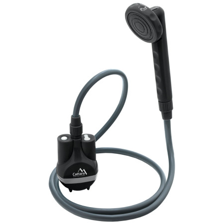 Campingdusche Cattara AKU schwarz black