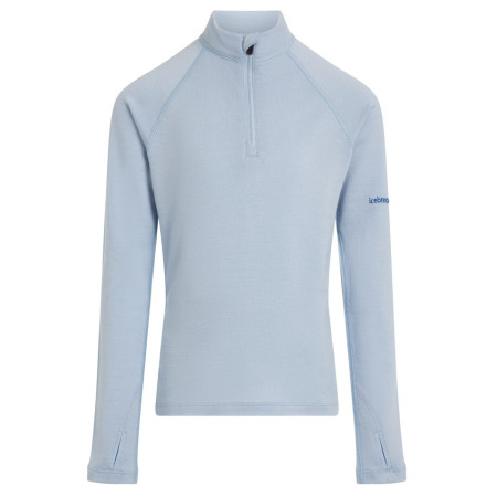 Kinder-Funktionsshirt Icebreaker K 260 Tech LS Half Zip hellblau Zinc Blue