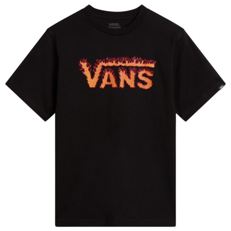Kinder-T-Shirt Vans KampFyre SS Crew Tee-B schwarz Black