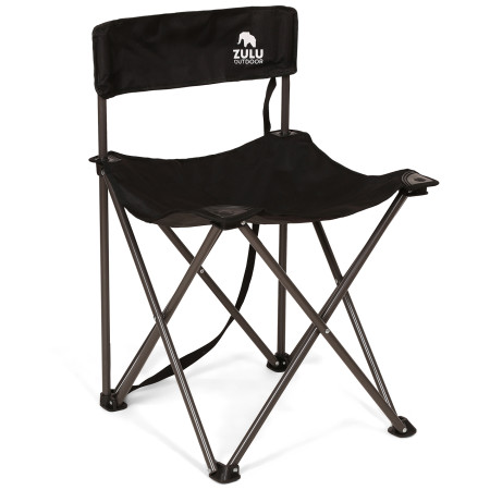 Campingstuhl Zulu Low schwarz Black