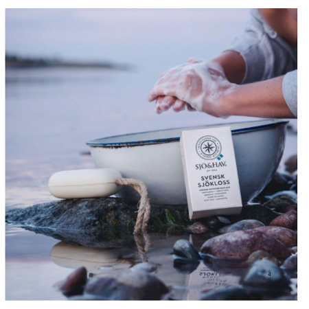 Reiseseife Sjö&Hav Biologisch abbaubare feste Outdoor-Seife 200g