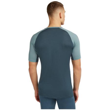 Herren-Funktionsshirt Icebreaker M Mer 125 ZoneKnit SS Crewe