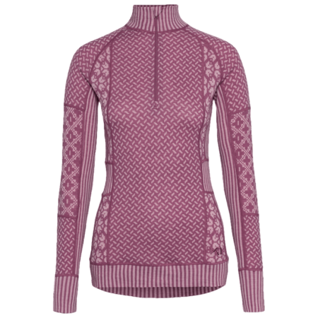 Damen-Funktionsshirt Kari Traa Smekker H/Z rosa plum