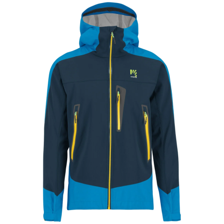 Herren-Winterjacke Karpos Marmolada Jacket blau/hellblau Midnight/Diva Blue