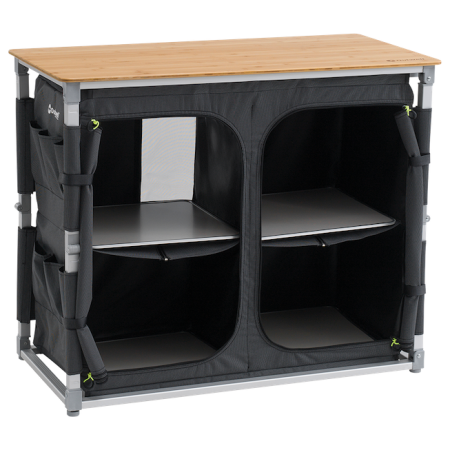 Campingküche Outwell Padres XL Storage Unit schwarz/braun Shadow Grey