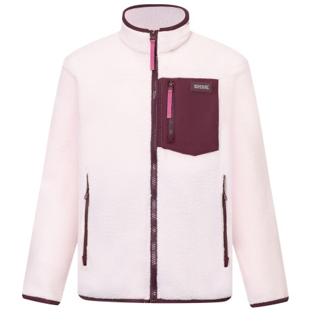 Kinder-Funktions-Sweatshirt Regatta Junior Frankie Warm Fleece Pink Haze/Fig hellrosa Pink Haze/Fig