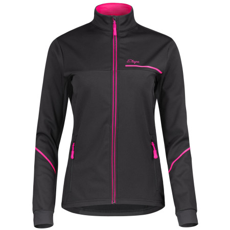Damenjacke Etape Cristy WS schwarz/rosa černá/růžová