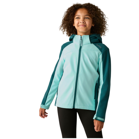 Kinder-Softshell-Jacke Regatta Haydenbury Mediterranea