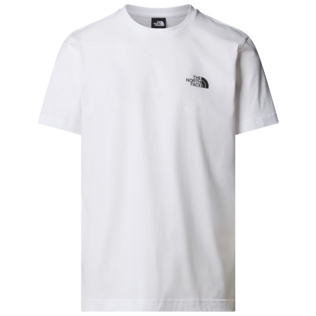 Herren-T-Shirt The North Face M Mountain Sketch Ss Tee weiß Tnf White