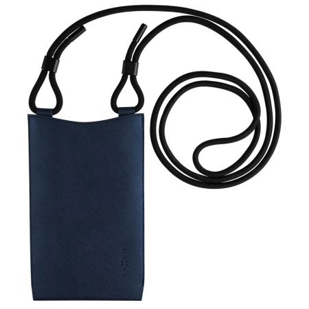 Handyhülle FIXED Verona dunkelblau tmavě modrá