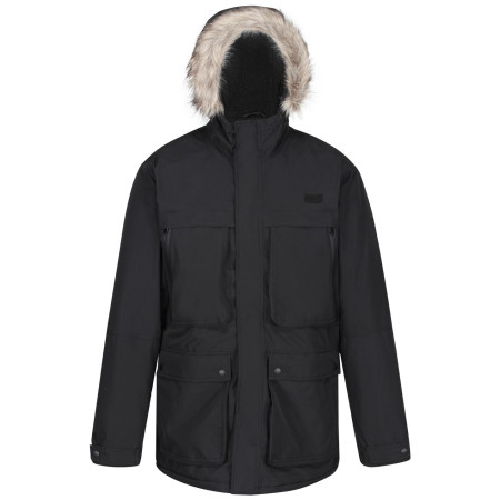 Herren-Wärmejacke Regatta Volter Parka schwarz Black