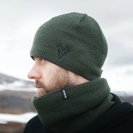 Merino-Strickmütze Kama LW06
