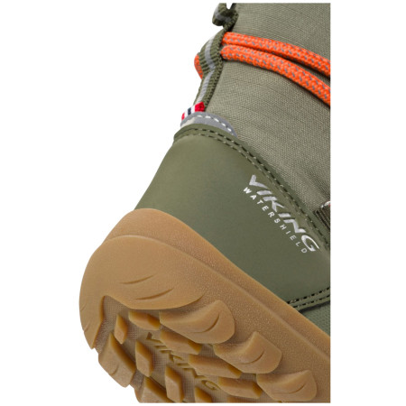 Kinder Winterschuhe Viking Outdoor Footwear Birch Barefoot Warm WP Pull-on Olive