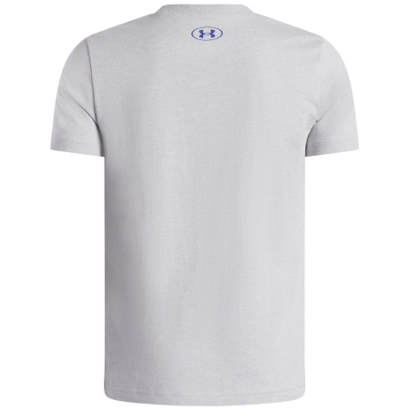 Kinder-Funktionsshirt Under Armour UA B Boxed Sports Update SS Mod Gray Light Heather