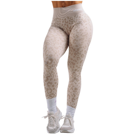 Damen-Leggings Nebbia Push-Up Compression Leopard Leggings Primal