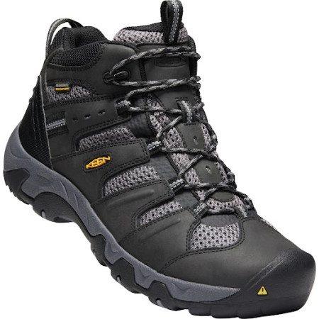Wanderschuhe Keen Koven Mid Wp M schwarz/grau Black/steel grey