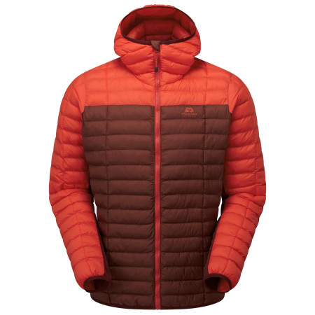 Herren-Winterjacke Mountain Equipment Particle Hooded Jacket rot Firedbrick/Cardinal