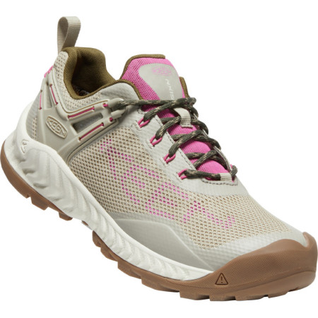 Damen Wanderschuhe Keen Nxis Evo Wp beige plaza taupe/ibis rose