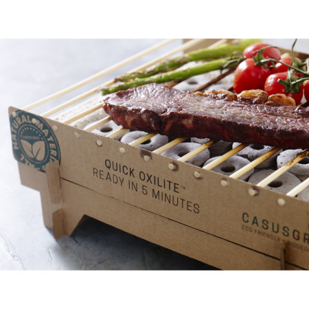 Einweg-Grillschale CasusGrill Ökologischer Grill