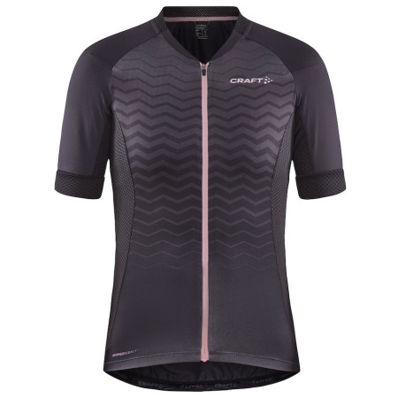 Damen-Radtrikot Craft W Adv Endur dunkelgrau tmavě šedá