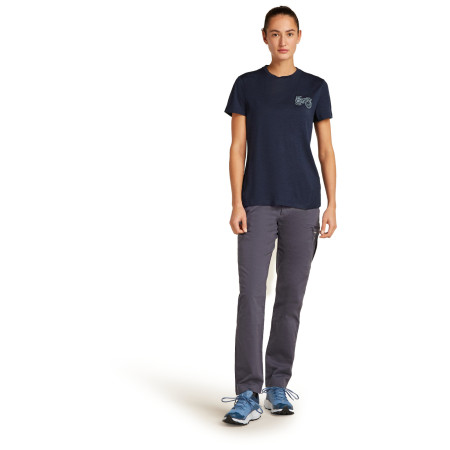 Damen-Funktionsshirt Icebreaker W Mer 150 Tech Lite SS Tee Adventure Rid