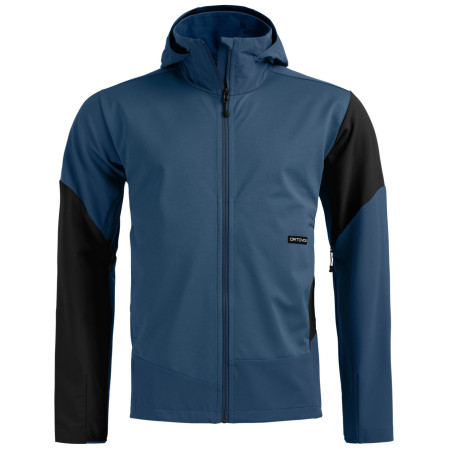 Herren Softshell-Jacke Ortovox Ortler Softshell Plus Jacket blau Blue Nunatak