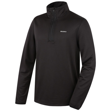 Herren-Rollkragenpullover Husky Artic M schwarz Black