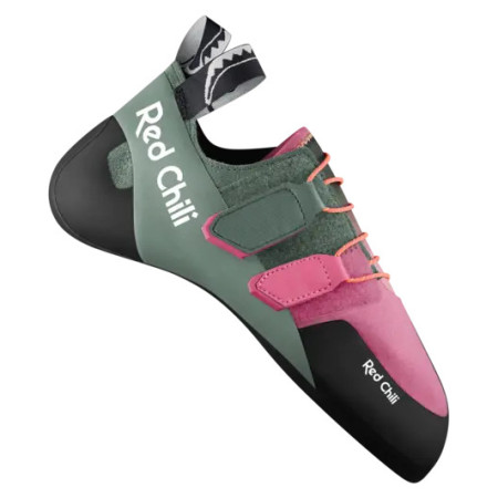 Kletterschuhe Red Chili Fusion LV II rosa/grün raspberry