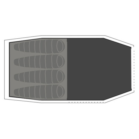 Zeltunterlage Robens Footprint Cima Versa 4