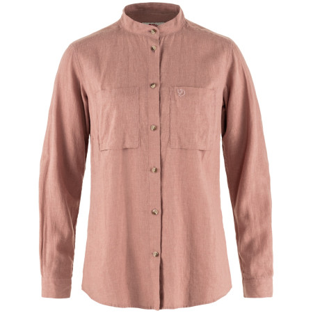 Damenhemd Fjällräven Övik Hemp Shirt LS W hellrosa Dusty Rose