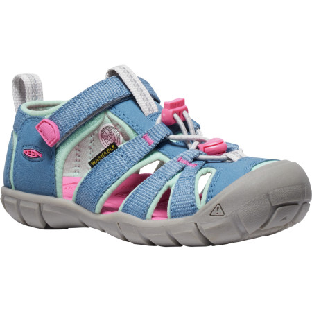 Kindersandalen Keen Seacamp II CNX K blau/rosa coronet blue/hot pink