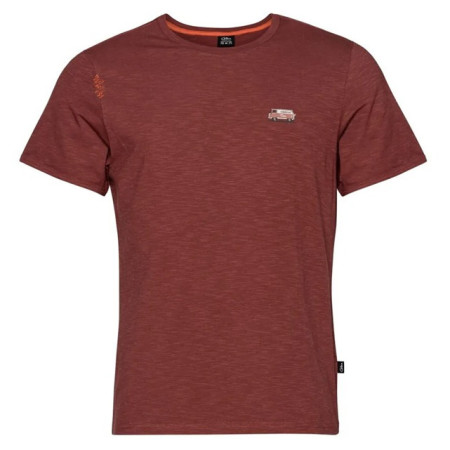Herren-T-Shirt Chillaz Innsbruck Happy Days rot Dark Red