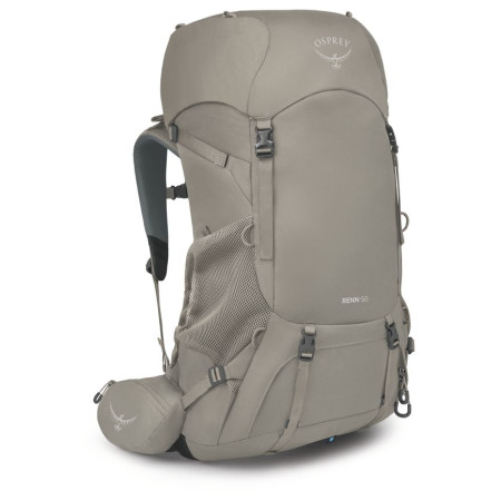 Damen Wanderrucksack Osprey Renn 50 beige pediment grey/linen tan