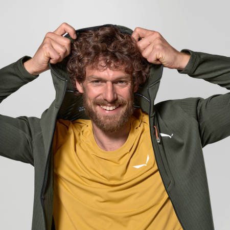 Herren Funktions-Sweatshirt Salewa Pedroc Pl 3 Hd Jacket M