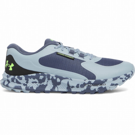 Herren Laufschuhe Under Armour Bandit TR 3 hellgrau Downpour Gray / Harbor Blue / Hyper Green
